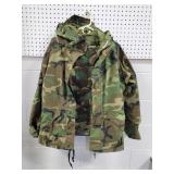 U.S. BDU FIELD JACKET AND PANTS - JACKET IS