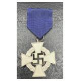 WWII GERMAN OUTSTANDING FAITHFUL SERVICE