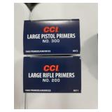 2000 CCI LARGE PISTOL PRIMERS
