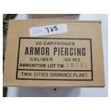 80 ROUNDS  30 CALIBER M2 AMMO