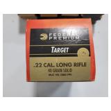 500 ROUNDS FEDERAL 22RL AMMO