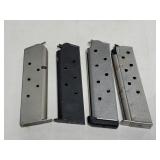 (4) S&W .45 AUTO MAGAZINES