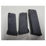 (3) GLOCK .45 AUTO MAGAZINES