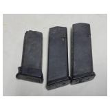 (3) GLOCK .45 AUTO MAGAZINES