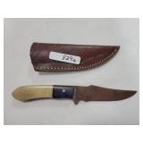 DAMASCUS BLADE KNIFE - RUSTY BLADE -