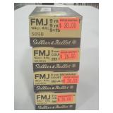 200 ROUNDS SELLIER BELLOT 9MM AMMO