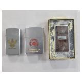3 ZIPPO LIGHTS