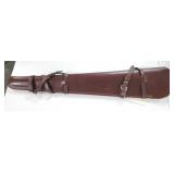 LEATHER RIFLE SCABBARD