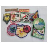 BAG OF ASSORTED PATCHES, MOSTLY BOY SCOUT