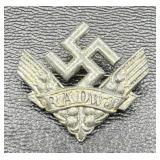 WWII GERMAN RAD WJ WAR HELPER'S BADGE