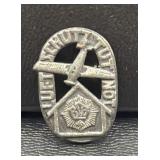 WWII GERMAN REICHSLUFTSCHUTZBUDN BADGE -