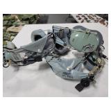 2 MILITARY STYLE AVIATOR HEAD SETS - CONDITION