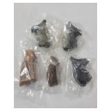 5 ASSORTED PISTOL GRIPS