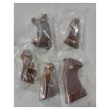 5 ASSORTED PISTOL GRIPS