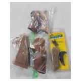 5 ASSORTED PISTOL GRIPS