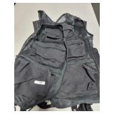 2 TACTICAL SHOOTING VESTS - ONE IS BLACKHAWK BRAND