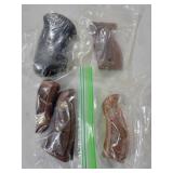 5 ASSORTED PISTOL GRIPS