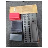 EMPTY PLASTIC BULLET BOXES FOR RELOADING,