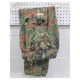 GERMAN ARMY CAMO PANTS - NO SIZE VISIBLE -
