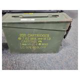 7.62 MM METAL ARMY AMMO CAN - EMPTY