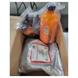 BOX OF ODOR ELIMATOR  MISC ITEMS