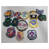 22 ASSORTED MILITARY PATCHES: TENNESSEE AIR