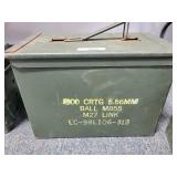 5.56 MM METAL ARMY AMMO CAN - EMPTY