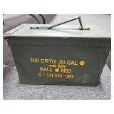 50 CAL METAL ARMY AMMO CAN - EMPTY