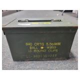 5.56 MM METAL ARMY AMMO CAN - EMPTY