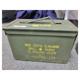 5.56 MM METAL ARMY AMMO CAN - EMPTY