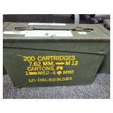 7.62 MM METAL ARMY AMMO CAN - EMPTY