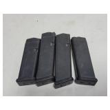 (4) GLOCK .40 S&W MAGAZINES