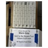 [45SFT] WARM GRAY MOSIC TILE