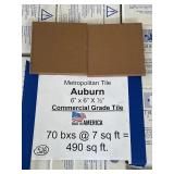 [490SFT] AUBURN 6'x6'x1/2' COMMERCIAL TILE