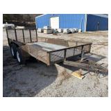 6'x14' UTILITY TRAILER WITH GATE