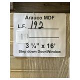 [192] 3 1/4'x16' MDF STEP DOWN DOOR AND WINDOW