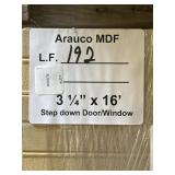 [192] 3 1/4'x16' MDF STEP DOWN DOOR AND WINDOW