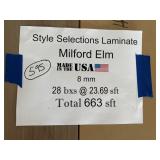 [663sft] MILFORD ELM 8mm LAMINATE FLOORING