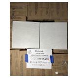 [626sft]  WHITE SHELL 12'x12' TILE