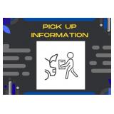 PICK UP INFORMATION * DO NOT BID ON THIS LOT*