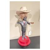 SHERIFF CLARKE 12" BOBBLEHEAD - "SHERIFF CLARKE