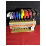 10PC T-HANDLE HEX KEY SET