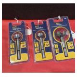 (3) IRWIN MARPLES FORSTNER BITS - VARIOUS SIZES