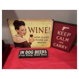 (3) PIECES OF WALL ART