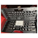 SET OF LONG AUGER DRILL ITS IN HARD CASE