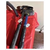 (2) HAMMERS - CLAW HAMMER & SLEDGE HAMMER