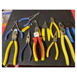 (11) PAIRS OF PLIERS - VARIETY