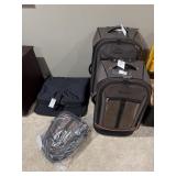 2PC TIMBERLAND JAY PEAK WHEELED LUGGAGE SET W/