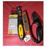 SINGLE EDGE BLADES, FISKARS UTILITY KNIFE, BOX CUT