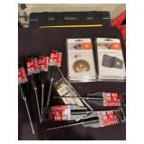 MILWAUKEE 6" ROTARY HAMMER DRILL BITS, & FEIN MULT